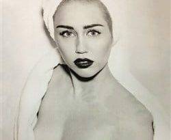 Miley Cyrus Topless Again, This Time In Vogue on adultfans.net