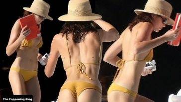 Kaia Gerber Shows Off Her Sexy Ass in a Tiny Bikini in Cabo San Lucas on adultfans.net
