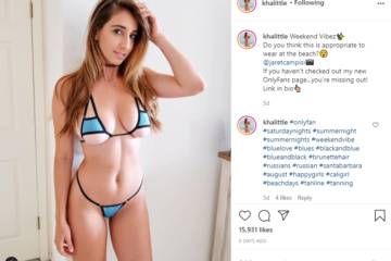 Christina Khalil Lewd Nude Booty Haul Onlyfans Video  on adultfans.net