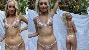 Gwen Gwiz Nude  See Through Lingerie Video on adultfans.net