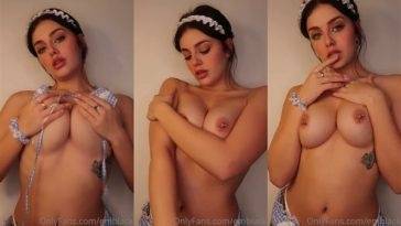 Emily Black Nude Tits Teasing Video Leaked on adultfans.net