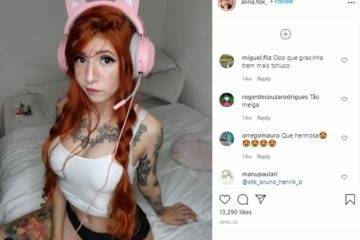 Aline Fox Nude Anal Masturbation Twitch Streamer on adultfans.net