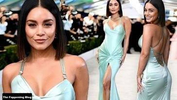 Vanessa Hudgens Shows Off Her Sexy Figure at the 28th Screen Actors Guild Awards on adultfans.net