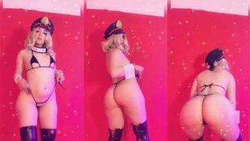 Anya Braddock Cammy Cosplay Nude Video on adultfans.net