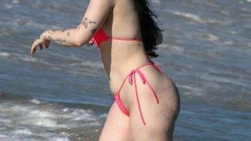 Noah Cyrus Enjoys a Sunny Day with Family and Friends in Miami Beach on adultfans.net