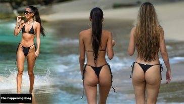 Kim Turnbull Gets the Temperatures Soaring in Her Skimpy Bikini in Barbados - Barbados on adultfans.net