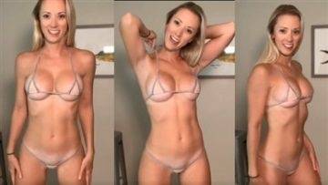 Vicky Stark Micro Bikini Try On Nude Video Leaked on adultfans.net