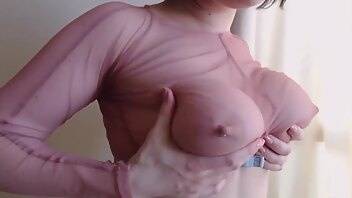 Fox Smoulder Breast Bouncing and Nipple Tease Sheer Top - OnlyFans free porn on adultfans.net
