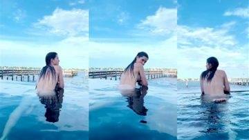 Amanda Cerny Nude Swimming Video Leaked on adultfans.net