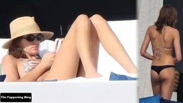 Kaia Gerber Displays Her Nice Butt in a Tiny Bikini in Cabo San Lucas on adultfans.net