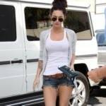 Megan Fox In A Tank Top And Daisy Dukes on adultfans.net