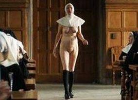 Marshall Chapman Nude Nun Scene from 'Novitiate' on adultfans.net