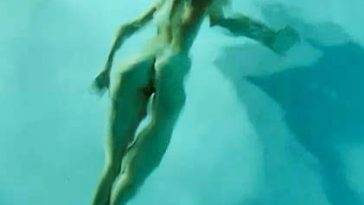Isabel Lucas Nude In The Swimming Pool From 'Knight of Cups' Movie on adultfans.net
