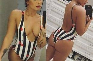 Demi Lovato Flaunts Her Tits And Ass For The New Year on adultfans.net