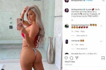 Laci Kay Somers Nude New  Lingerie Try On Haul on adultfans.net