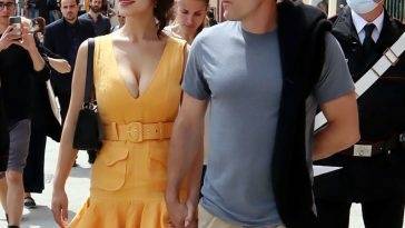 Caylee Cowan & Casey Affleck are Seen at the Riviera International Film Festival on adultfans.net