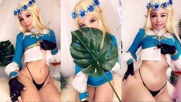 Belle Delphine  Nude Zelda Video on adultfans.net