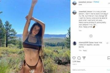 Ssweetest_lemon Nude Tease Try On Haul YOUTUBER on adultfans.net