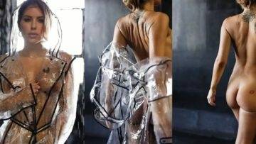 Brittney Palmer Nude Teasing in Raincoat Video Leaked - lewdstars.com