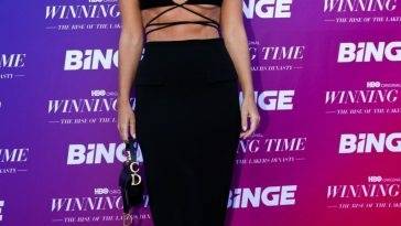 Natasha Oakley Flaunts Her Sexy Tits at the 18Winning Time: The Rise of The Lakers Dynasty 19 Premiere on adultfans.net