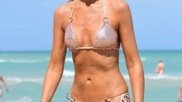 Lady Victoria Hervey Hits the Beach in Miami - Victoria on adultfans.net