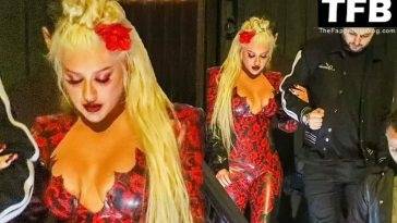 Christina Aguilera is in a Partying Mood as She Steps Out with Matthew Rutler in LA on adultfans.net