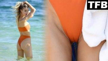 Joy Corrigan is Pictured During a Snorkeling Trip in Los Cabos on adultfans.net