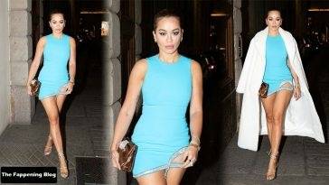 Rita Ora Flaunts Her Sexy Legs in Milan on adultfans.net