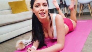 Marta Maria Santos Nude Workout at Home Video  on adultfans.net