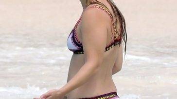 Billie Lourd Looks Hot in a Bikini on the Beach in St Barts on adultfans.net