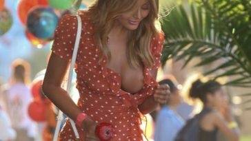 Zahia Dehar Boob Slip on adultfans.net