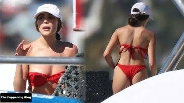 Olivia Culpo is Red Hot in a Bikini as She Soaks Up the Sun in Mexico - Mexico on adultfans.net