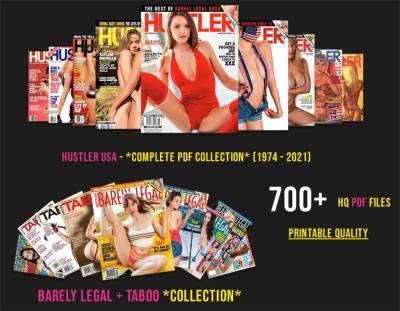 For The First Time Ever, Download The Complete Hustler Adult Magazine Digital Collection (1974 2013 2021) on adultfans.net