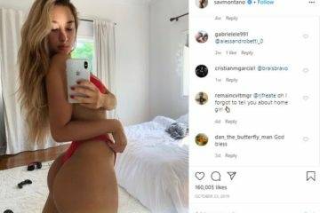 SAVANNAH MONTANO Nude Video   on adultfans.net