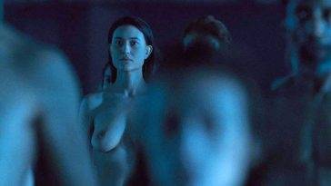 Julia Jones Nude Scene from 'Westworld' on adultfans.net