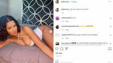 Piabunny1 Ebony Slut Showing Tasty Ass And Getting Masturbated OnlyFans Insta Leaked Videos on adultfans.net