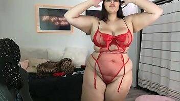 Fitsid lingerie try on then masturbates to orgasm on adultfans.net