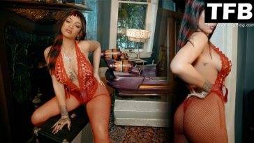 Rihanna Displays Her Gorgeous Body in Skimpy Lingerie For Savage X Fenty Valentine’s Day (51 Pics + Video) on adultfans.net