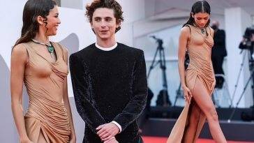 Leggy Zendaya Joins On-Screen Lover Timothée Chalamet on the Red Carpet in Venice (184 Photos) [Updated] on adultfans.net