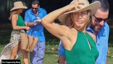 Jennifer Aniston & Adam Sandler are Spotted on the Set of Netflix 19s 18Murder Mystery 2 19 For the First Time on adultfans.net