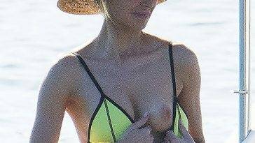 Jennifer Hawkins Nude Tits On The Beach on adultfans.net