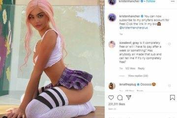 Kristen Hancher Nude Onlyfans Video Instagram Model on adultfans.net