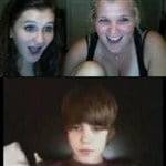 Justin Bieber Tricks Girls Into Flashing On Webcam on adultfans.net