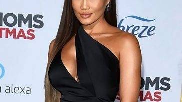 Daphne Joy (50 Cent's Ex) Flashes Tits & Ass In Black Dress For Premiere! on adultfans.net