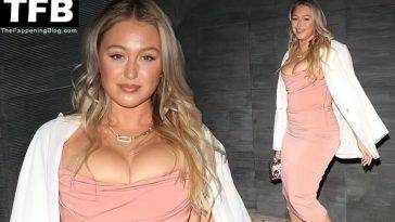 Iskra Lawrence Displays Her Curves While Grabbing Dinner at Nobu (23 Photos + Video) on adultfans.net