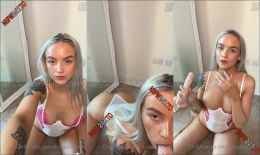 Celine Centino shower snaps snapchat premium 2021/01/11 on adultfans.net