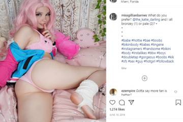 Belle Delphine Onlyfans Anal Butt Plug Video  on adultfans.net