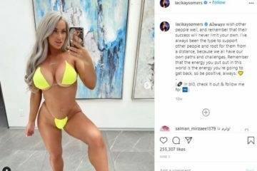 Laci Kay Somers Nude Tease Lesbian Yoga Onlyfans Video on adultfans.net