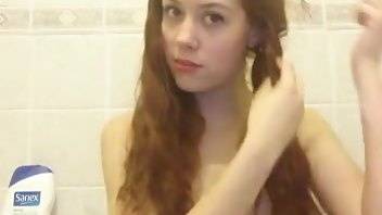 Naughty Poppy - Washing Hair & Showing Off Pussy in the Bath Onlyfans on adultfans.net