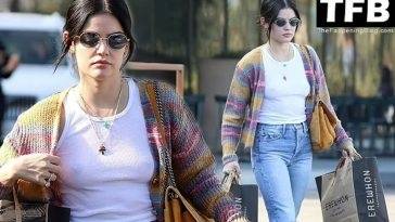 Lucy Hale Goes Braless on a Grocery Run to Erewhon on adultfans.net